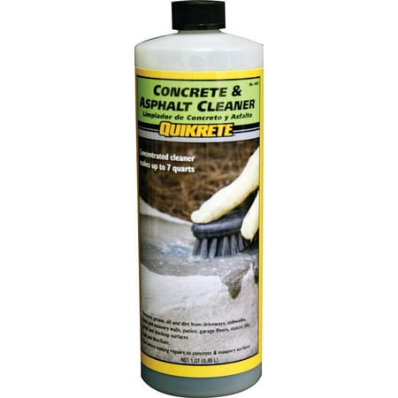 QUIKRETE COMPANIES 1-Qt. Concrete & Asphalt (Best Asphalt Shingle Roof Cleaner)