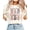 Ivory Shirt, variant on Retro Floral Bunnies Shirt for Women and Teens Girly Coquette Easter Bunny Tee Espresso Shirt Adult X-Large