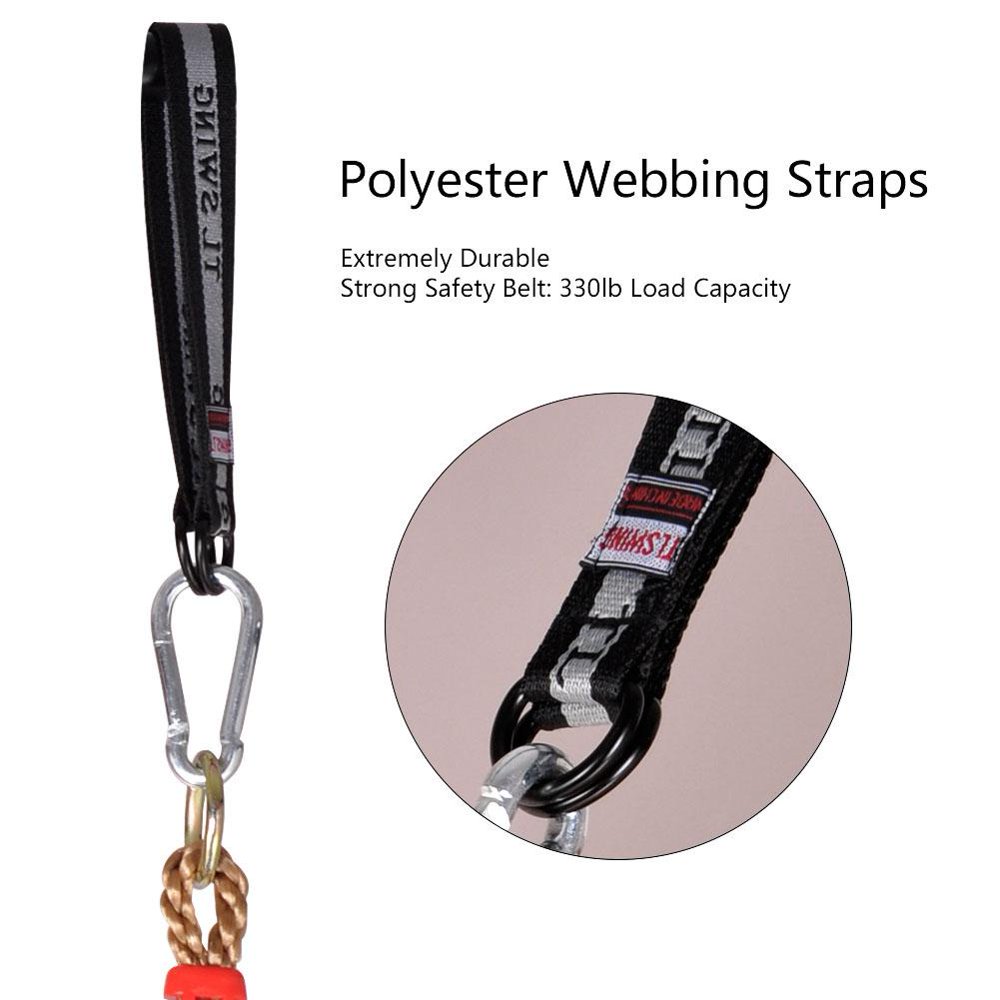 Ccdes Tree Swing Strong Straps Hanging Kit,2Pcs Tree Swing Straps