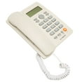 thumbnail image 4 of Telephone Landline, Plug And Play Corded Phone Hands Free Calling  For Bank For Call Center Black,White, 4 of 8