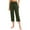 Army Green, variant on Uclet Flowy Pants For Women Capri Leggings For Women Capri Pants For Women Plus Size Yoga Capris High Waisted Leggings For Women Black L Clearance!