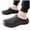 Brown1, variant on Men's Casual Walking Mules Light Open Back Slip on Walking Clogs Breathable Outdoor Slippers