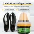 Leather Liquid Shoe Polish Shoe Care Shoe With Sponge Applicator Shoe