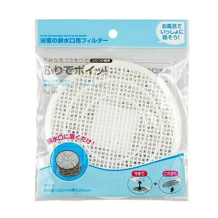 

HESITONE Cutting Floor Drain Plastic Filter Hair Catcher Stopper Multifunctional Sewer for Home Kitchen Bathroom Shower Sink