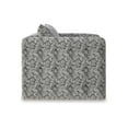 thumbnail image 3 of Accent Chair, Geometric Pattern Cushioned Seat, Arms, White Black, 3 of 5