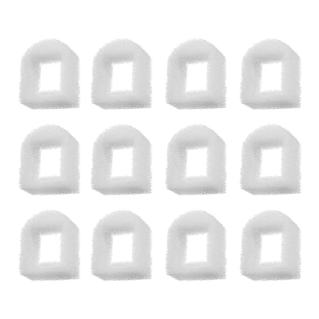 ARCADORA Pet Water Fountain Filter Foam 12 Pack Debris Capture For 360 Avalon Lotus Pagoda Sedona Pet Water Fountain Parts