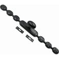 thumbnail image 3 of Classic Oval Knob Door Iron Cremone Bolt 9 feet | Matt-Black Powder Coated, Classic Style Cremone Bolt Door Hardware | Elegance & Modern Design Home Decor with Durability, 3 of 6