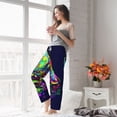 thumbnail image 6 of Picia Howling Wolf Womens Soft Woven Cotton Elastic Waistband Sleep Pajama Pant Lounge Sleep Pant With Pockets And Drawstring-X-Large, 6 of 9