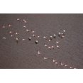 thumbnail image 2 of Souders, Paul 18x13 Black Ornate Wood Framed with Double Matting Museum Art Print Titled - Africa-Tanzania-Aerial view of flock of Greater and Lesser Flamingos flying, 2 of 4