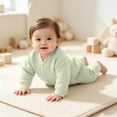 thumbnail image 5 of Bxsruta Baby Bodysuit Cotton One-Piece Romper Long Sleeve and Play Outfit, 5 of 7