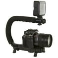 thumbnail image 2 of Cam Caddie Scorpion JR Stabilizer Handle for Nikon/Canon/Sony Video Cameras, Black, 2 of 9