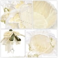 thumbnail image 4 of BRIGHTFUFU 1 cesta de flores para boda, cesta de flores con encaje de rosas, cesta delicada para niña de las flores, 4 of 8