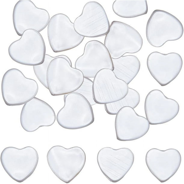 1 caja de 38 piezas de cuentas de concha, nácar, corazón, blancas, de verano, con forma de corazón, espaciadores de agua dulce natural.