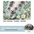thumbnail image 2 of Koala Polyester Non-Slip Machine Washable Floor Carpet Chair Mat Floor Rug, 2 of 6