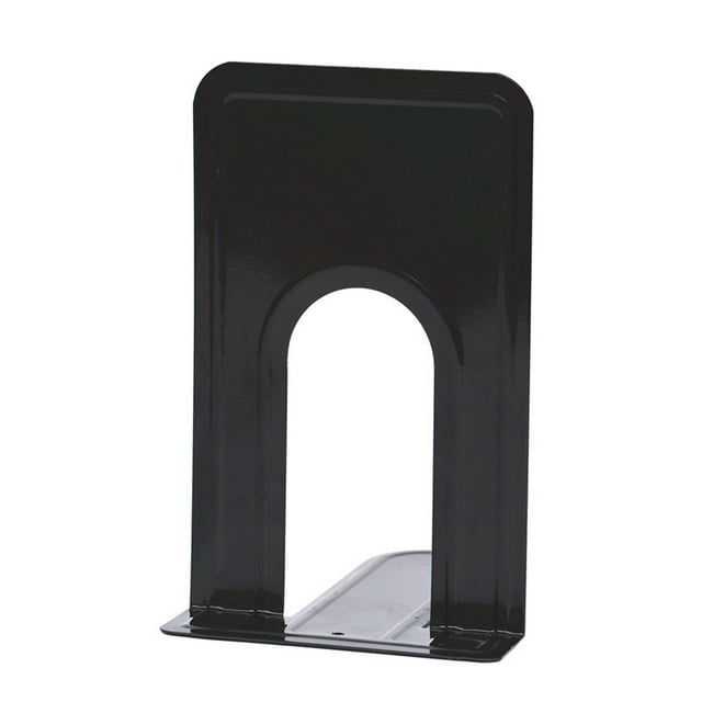 Metal Non-Slip Bookend Bracket Heavy Book End Office Book Stopper