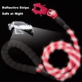 thumbnail image 5 of 2/4/5/6FT Dog Leash, Heavy Duty Rope Leashes, Reflective Nylon Pet Lead with Aluminum Quick Release/Locking Tactical Frog Clip for Small Medium and Large Dogs, 1/2 inch, 5 of 5