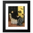 thumbnail image 2 of Federico Andreotti 12x14 Black Modern Framed Museum Art Print Titled - A Lady of Fashion, 2 of 5