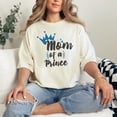 thumbnail image 2 of Proud Mother of a Little Prince, Ivory Comfort Colors T-Shirt, Medium, 2 of 3