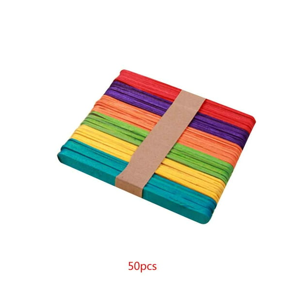 Billuyoard 50PCS Café Té Agitadores Mezcladores Manualidades Pegar / Paleta Pop Juegos de servir café y té Vistoso Billuyoard JJ10084-01