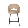 thumbnail image 3 of Valentina Counter Stool, Set of 2, Beige, 3 of 7