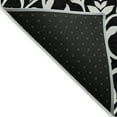 thumbnail image 3 of Addison Rugs Chantille Indoor/Outdoor Transitional Floral Black Washable Rectangle Rug, 9' x 12', 3 of 6