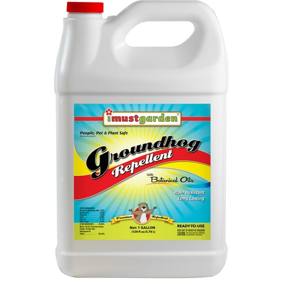 I Must Garden Groundhog Repellent - 1 Gallon Ready-to-Use Refill