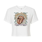 The Rolling Stones It's Only Rock N' Roll - Juniors Cropped Cotton Blend T-Shirt