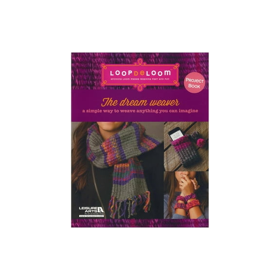 Leisure Arts Loopdeloom The Dream Weaver Crochet Book – Crochet Pattern Book with Step-by-Step Instructions, Stitch Techniques, and Designs for Beginners & Experienced Crafters