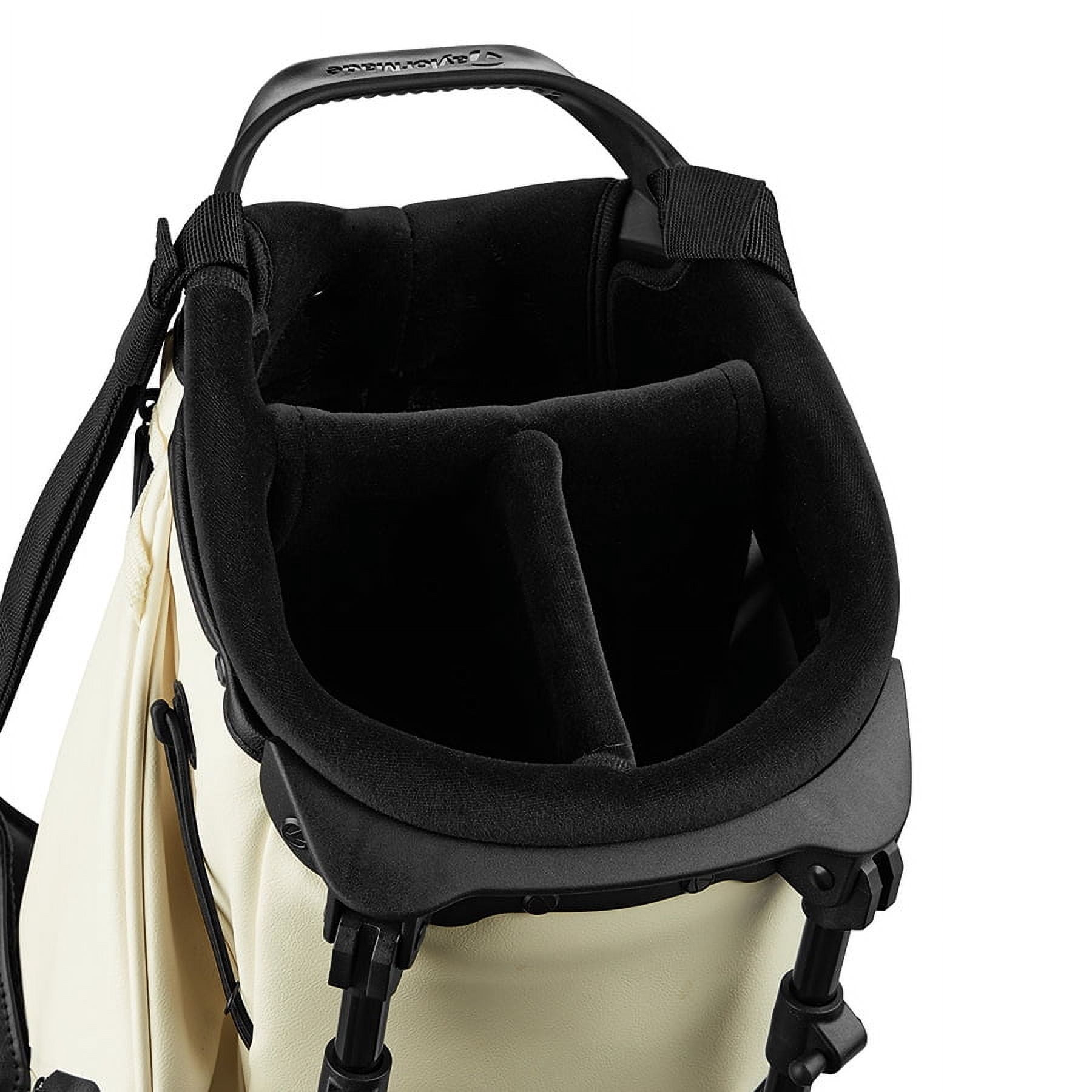 TaylorMade Mens Flextech Carry Premium Stand Golf Bag  - N2657601 - Black/Ivory - New 2024