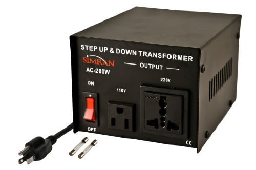 AC 110V to 220V 100W Transformer Step Up&Down Dual Voltage Converter 