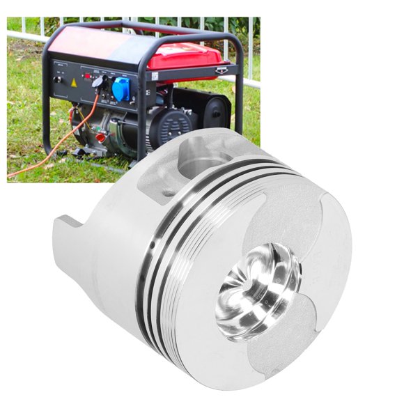 Engine Piston Replacement Kit, Diesel Engine Piston Kit Convenient with Iston Circlip and Pin for 190FB Air-cooled Diesel Engine