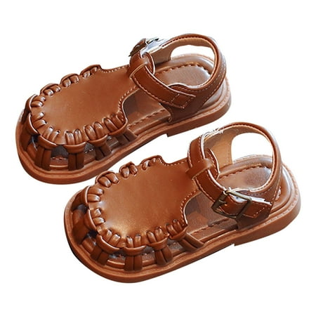 

Toddler Girls Brown Princess Sandals 6 Years-7 Years