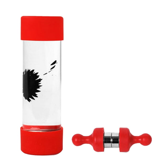 Kit d'Affichage de Science Ferrofluide Noir avec Aimants 1ml Jouet Éducatif