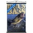 thumbnail image 3 of Big Bass Wall Poster with Wooden Magnetic Frame, 22.375" x 34", 3 of 3