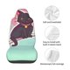 thumbnail image 4 of Fotbe Cats On Broomstick Funda para Asiento de Auto con Estampado – Impermeable y Antisudor – Ajuste Universal, Lavable a Máquina, Antideslizante (1 Pieza), 4 of 5