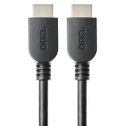 onn. HDMI 2.0 4K Cable 4ft, Black