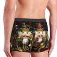 thumbnail image 6 of Sexy Christmas Nutcracker Trio Boxers Shorts Panties Underpants Comfortable Nutcrackers Cartoon Toy Soldier Briefs Underwear, 6 of 7