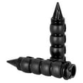 thumbnail image 4 of 7/8Rubber Motorcycle Handle slip Hand Grip Handlebar Universal Black, 4 of 7