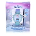 thumbnail image 6 of Disney Frozen Girls Flashing LCD Blue Ombre Silicone Watch, Bracelet and Hair Accessory 3 Piece Set, 6 of 6