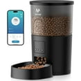 thumbnail image 4 of Automatic Cat Feeder, 5G WiFi Cat Food Dispenser with APP Remote Control, Pet Dry Food Smart Feeder, Programmable Timed Feeding, Dual Power Supply, 1-10 Meals Per Day, Desiccant Bag, Small pets, 4 of 8