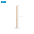 thumbnail image 2 of Unique Bargains 5/16 x 4 Inch Dowel Rods Wood Sticks Unfinished Wooden Dowel Rods Round Dowels Sticks 50 Pcs, 2 of 6
