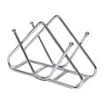 thumbnail image 1 of Paper Towel Rack Iron Paper Towel Holder Triangle Shape Stainless Steel Capacity Polished Finish No Deformation Bar Office Kitchen Table Napkin Holder, 1 of 1