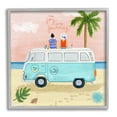 thumbnail image 4 of Stupell Industries Joy in the Journey Tropical Adventure Beach Traveling Graphic Art Gray Framed Art Print Wall Art, Design by Sharon Lee, 4 of 5