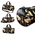 thumbnail image 3 of Honeybee Sports Bag: Soccer, Weekender, Swim - Size 17.7 Inches with Interior Zipper Pocket, Large Capacity, 3 of 6