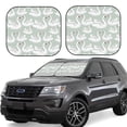thumbnail image 1 of Vsdgher White Birds Print Car Windshield Sun Shade, Reflective Sunshade Window Sunshade Sun Visor Protector Fit for Cars,Trucks,SUVs-Small, 1 of 6