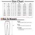 thumbnail image 3 of ZZwxWA Pants Women Summer Plus Size Cute Slim Elastic Tight Zipper Workwear Fashion Capris Butterfly Print Casual Pants High Waist Trousers, 3 of 7