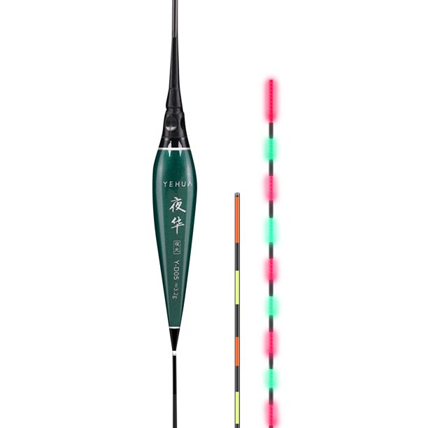 Flotador De Pesca Pesca Nano Pesca Flotador Cebo Luz LED Noche Electrónica Luminosa Boya Aparejos de pesca Tmvgtek Para Estrenar