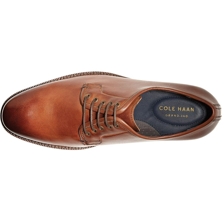 Men s Cole Haan Warner Grand Postman Oxford British Tan Leather 7 W Walmart