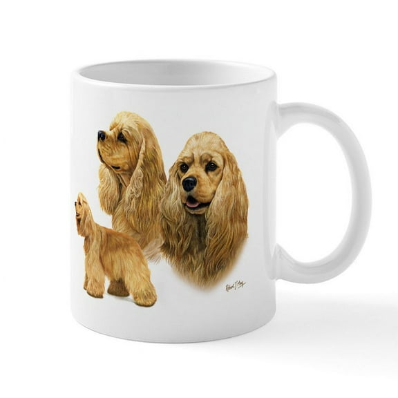 CafePress - Cocker Spaniel (American) Mug - 11 oz Ceramic Mug - Novelty Coffee Tea Cup