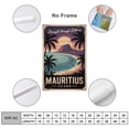 thumbnail image 2 of Motivational Mauritius Island Poster Retro Inspirational Vintage Travel Wall Art for Therapy Room Office Creative Studio Canvas Poster, 2 of 8